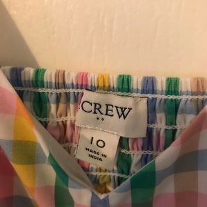 J. Crew Checkered Maxi. Size 10.